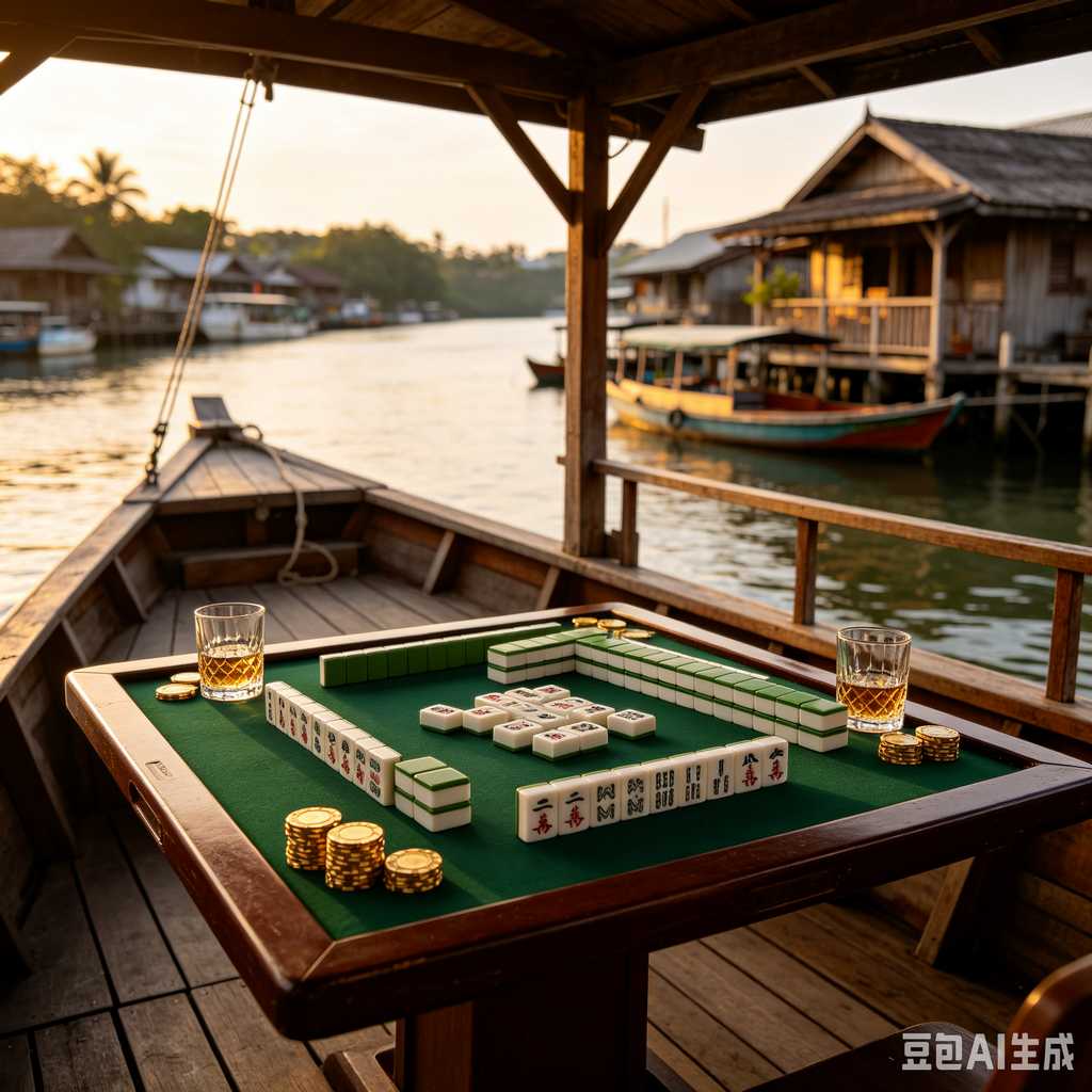 oil painting mahjong set