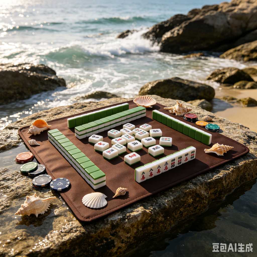 stable print mahjong set